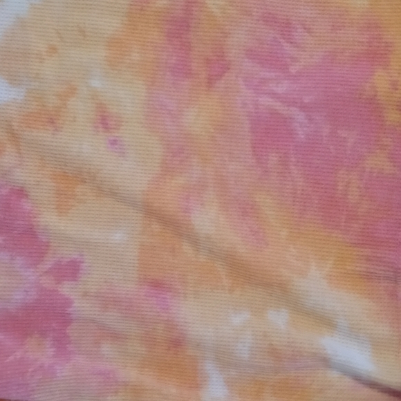 Derek Heart womens short tie dyed long John fabric sweater - Picture 4 of 8